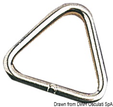 Triangle ring 6x50 mm