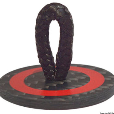 Soluzione in Carbonio o Fibra di Vetro dei Pad-Eye, golfari e similari. Applicabile per incollaggio su superficie precedentemente preparata e con colle specifiche. Per un incollaggio elastico: SIKAFLEX 291i 65.289.XX. Perfetto per creare punti di fissaggio interni non strutturali.