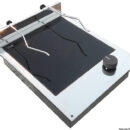 Glassceramic electric hob unit 1 burner