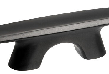 In alluminio anodizzato nero. Complete di prigionieri (T).