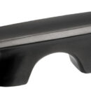 In alluminio anodizzato nero. Complete di prigionieri (T).