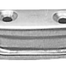 In alluminio anodizzato di nostra produzione, linea moderna e funzionale, con spigoli arrotondati.