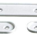 In plastica bianca da installare come guarnizione sotto le bitte 40.132.15/20/25. Evitano eventuali colature di ossido e rifiniscono le bitte.