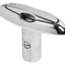 Ideale per aggancio parabordi, tender o piccole imbarcazioni. Materiale: acciaio inox AISI 316 lucidato a specchio.