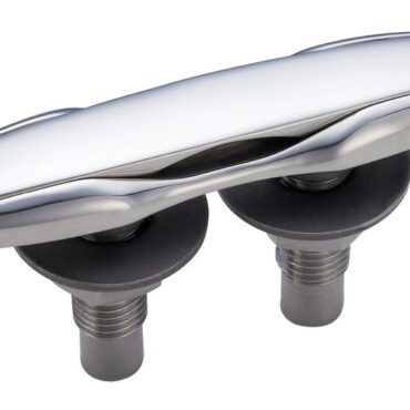 Fabbricata in acciaio inox AISI 316 lucidato a specchio. Molto compatta.