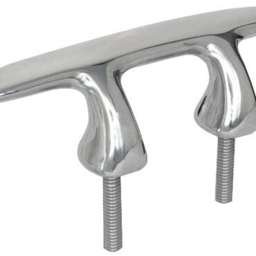 In acciaio inox AISI 316 lucidato a specchio. Complete di prigionieri.