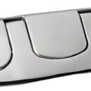 Una soluzione compatta e dal design ergonomico. In acciaio inox AISI 316 lucidato a specchio. Di facile montaggio, non richiedono incasso.