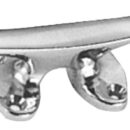 In ottone cromato, base con 4 fori.