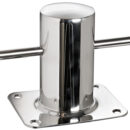 Fabbricata in acciaio inox AISI 316 lucidato a specchio.