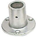 In alluminio lucidato e anodizzato per tubi con Ø da 25/30 mm