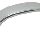 In acciaio inox microfuso AISI 316 lucidato a specchio.