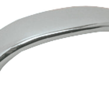 In acciaio inox microfuso AISI 316 lucidato a specchio.