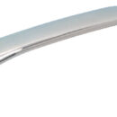 In acciaio inox microfuso AISI 316 lucidato a specchio.