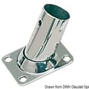 Basette pulpito in acciaio inox AISI 316 lucidato, ricavato da lastra e tubo accoppiati con saldatura ad argon. Finitura accurata, lucidatura a mano a specchio.