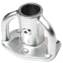 In alluminio anodizzato.