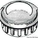 In ABS cromato lucidato per intestare i tubi.