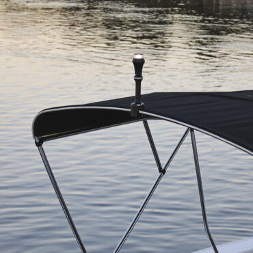 Non danneggia il tessuto del tendalino. Non consigliato per portacanne.