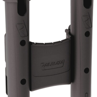 Portacanne singolo o modulare (si possono collegare i moduli tra loro senza fine).Adatto ad impugnature fino a 40 mm.Perno di fine corsa che impedisce la rotazione della canna (removibile).Nelle versione multiple (tra le due canne) vano per esche, attrezzi ed altro.