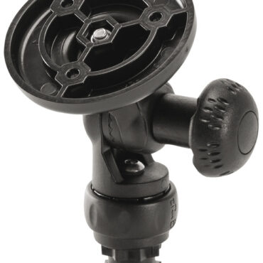 Predisposti per accettare strumenti specifici Garmin o staffe di tutte le altre marche.• Giunto frizionato a 360°.• Regolabile per adattarsi a posizioni di montaggio complesse.• Rimozione senza attrezzi.