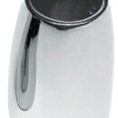 In acciaio inox AISI 316 lucidato a specchio, fissaggio con un prigioniero 8 mm.