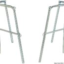 In acciaio inox AISI 316. In due pezzi, adatto per vele fino a 9 m. Munito di tubo intermedio di rinforzo.