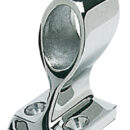 In acciaio Inox lucidato a specchio.