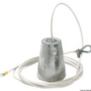 Completo di cavo di fissaggio.