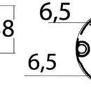 Anode compatible with Max-Prop 25/28 mm