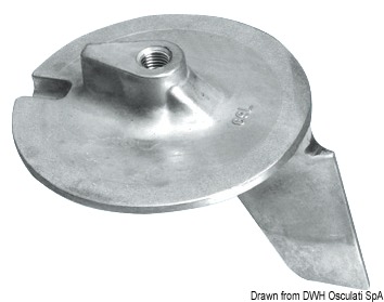 Aluminium directional fin for Yamaha 200/300 HP