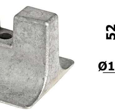 Aluminium anode for Yamaha 300/350 HP