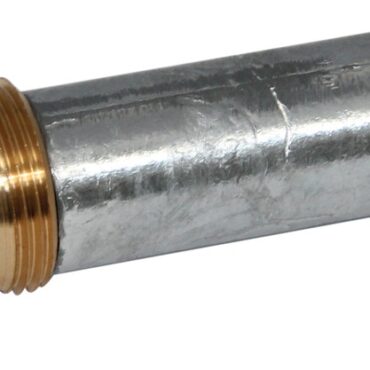 Onboard/outboard engine anode w/zinc plug