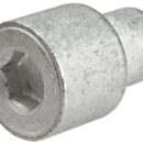 Zinc anode cylinder for Yamaha 80/250 HP