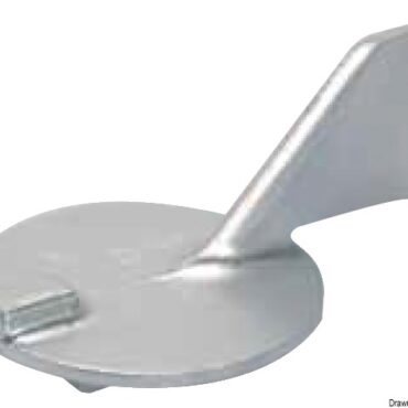 Zinc fin anode 50/100 HP 4-stroke