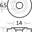 Collecteur zinc anode 40/50/60 HP