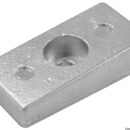 Aluminium plate anode :ercury 30/300 HP