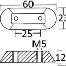 Aluminium anode for Honda outboard engines