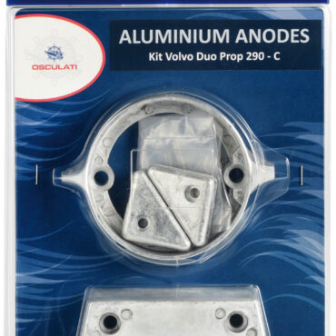 Anode kit for Volvo engines 290 DP aluminium