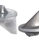 Short finn anode for Mercury 40-225 HP aluminium