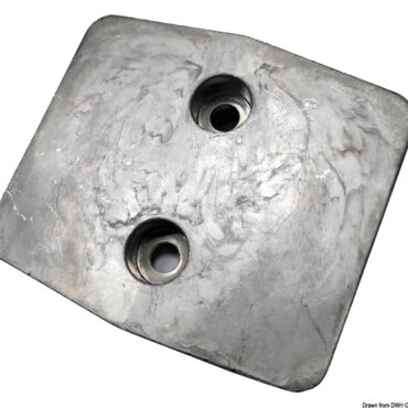 Mercury V6/V8 aluminium anode