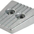 Zinc leg anode Volvo 63 x 91 mm