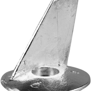 Fin anode for 25/50 HP