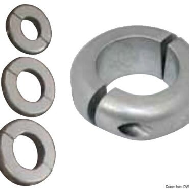 Per scafi a vela ove lo spazio sia molto limitato, complete di perni e dadi in acciaio inox.