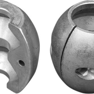 Complete di perni e dadi in acciaio inox.