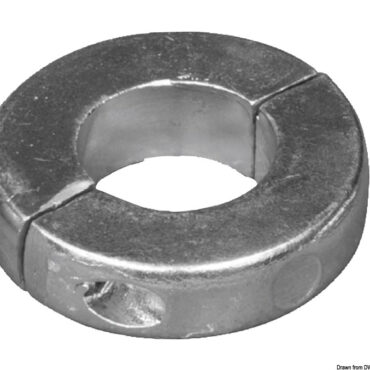 Zinc extra low olive anode 22 mm (7/8")