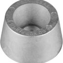 Zinc circular anode single-bolt mounting