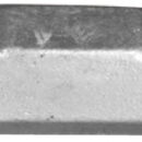 In ferro zincato, da avvitare o da saldare. Sezione prismatica idrodinamica.