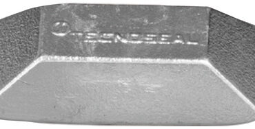 In ferro zincato, da avvitare o da saldare. Sezione prismatica idrodinamica.