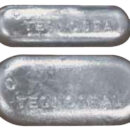 In ferro zincato da saldare.