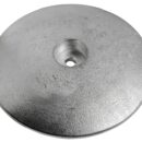 Aluminium rose anode bolt mounting Ø 110 mm 270 g