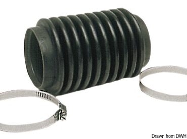 Transmission bellow f.Volvo engines w/flaps